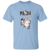 Cute Meow, Cute Stupid Cat, Cat Catch Fishing Rod Unisex T-Shirt