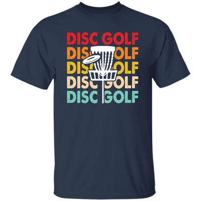 Disc Golf Game, Retro Disc Golf, Through The Disc To The Basket Unisex T-Shirt