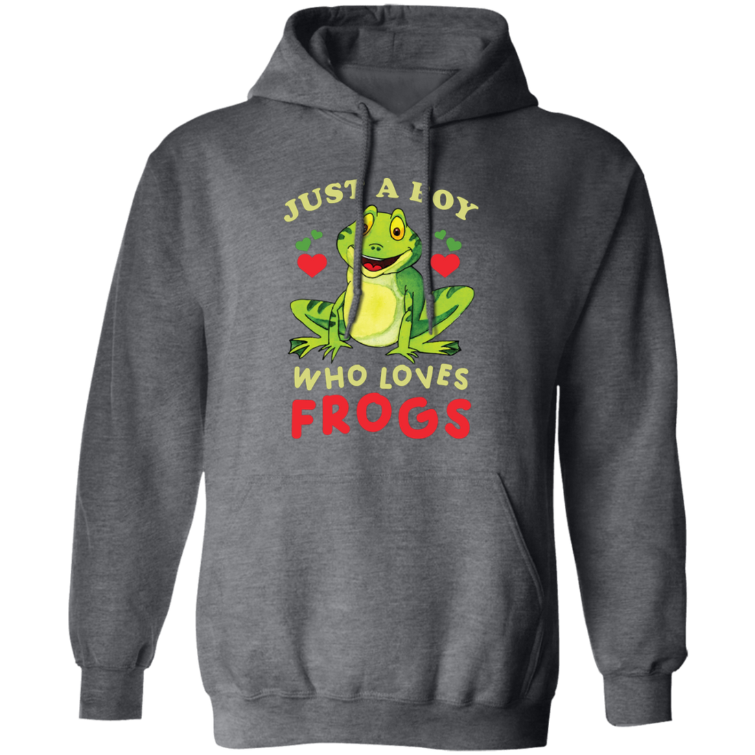 Just A Boy Who Love Frogs, I Love Frog, Funny Frog Pullover Hoodie
