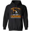 Just A Boy Who Loves Excavators, Excavator Driver Pullover Hoodie