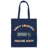 Baby Loading, Please Wait, Battery, Baby Energy Canvas Tote Bag
