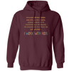 I Work With Kids, Scientist Practitioner, Science Of Behavior Pullover Hoodie