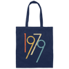 Birthday Gift Vintage 1979 Graphic Men Women Canvas Tote Bag