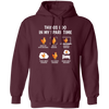 Love Chickens, Research Chickens In My Spare Time Pullover Hoodie