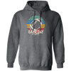 Gameday Vibes, Retro Football, American Football, Love Sport Pullover Hoodie