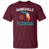 Gainesville, Florida, EST 1854, Retro Florida, American State Unisex T-Shirt