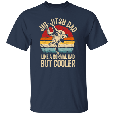 Jiu-Jitsu Dad, Like A Normal Dad But Cooler, Men, Father Vintage Fighter Unisex T-Shirt