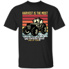 Harvest Is The Most Wondeful Time Of Year, Retro Farmer Unisex T-Shirt