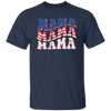 Groovy Mama, Retro Mama, American Mama, Mommy Unisex T-Shirt