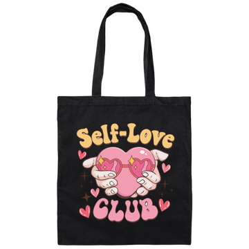 Self Love Club, The Love Club, My Love Canvas Tote Bag