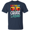 Birthday Cruise Squad, Retro Beach, Retro Birthday Unisex T-Shirt