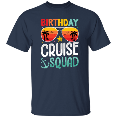 Birthday Cruise Squad, Retro Beach, Retro Birthday Unisex T-Shirt