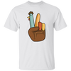 Hi Fall, Thanksgiving's Day, Peace Sign, Peace Sign Turkey, Funny Turkey, Turkey's Day Unisex T-Shirt