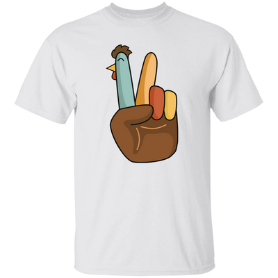 Hi Fall, Thanksgiving's Day, Peace Sign, Peace Sign Turkey, Funny Turkey, Turkey's Day Unisex T-Shirt