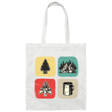 My Target Arrowhead Four Shapes Collecting Vintage Gift Canvas Tote Bag