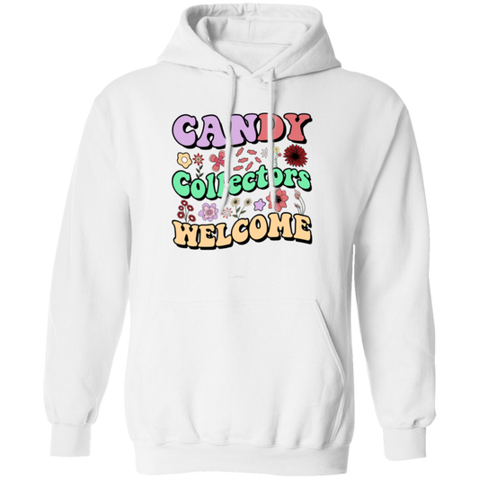 Candy Collectors Welcome, Groovy Sweety Girl Pullover Hoodie