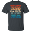 Campers Gift, Real Campers, Smell Like 5 Things, Retro Camping Quote Unisex T-Shirt