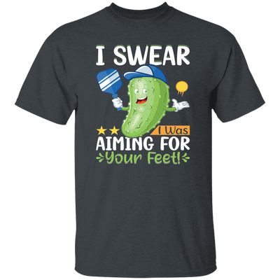 I Swear I Was Aiming For Your Feet, Cucumber Lover Unisex T-Shirt