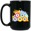 Bingo Game, Love Bingo, Best Bingo, Win The Lottery, Better Life Black Mug