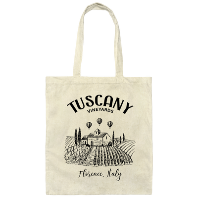 Tuscany, Vineyards, Florence Italy, Vineyards Italy Canvas Tote Bag