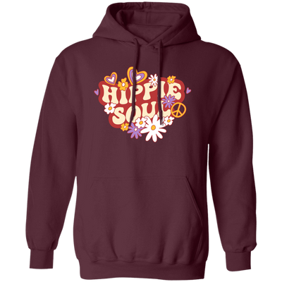 Hippie Soul, Groovy Soul, Groovy Style, Groovy Hippie Pullover Hoodie