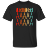 Architecture Student, Architect Compass Retro, Love Math, Love Compass Unisex T-Shirt