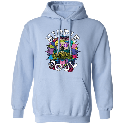 Hippie Soul, Cool Soul, Cool Skull, Hippie Style Pullover Hoodie