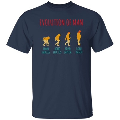 Evolution Of Man, Work From Home, Homeoffice Job, Self Employee, Funny Vintage Unisex T-Shirt