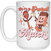 Use A Perfect Match, Matches, Groovy Matches White Mug