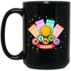 Bingo Trophy, Get The Trophy, Win The Game, Bingo Black Mug