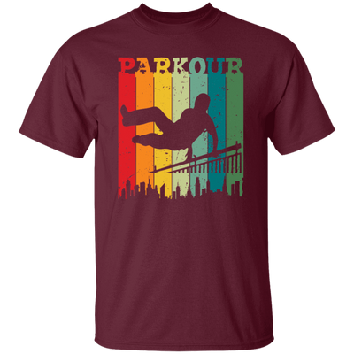 Parkour, Retro Surfing Player, Surfer, Surfing Team Unisex T-Shirt