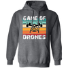 Game Of Drones, Retro Drone, Remote Helicopter Pullover Hoodie