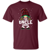 The Uncle Gnome Present For Family, Xmas Cute Gnome Lover Unisex T-Shirt