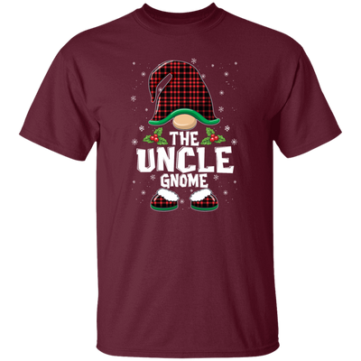 The Uncle Gnome Present For Family, Xmas Cute Gnome Lover Unisex T-Shirt