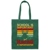 Hunting Lover, School Is Important, But Hunting Is Importanter Canvas Tote Bag