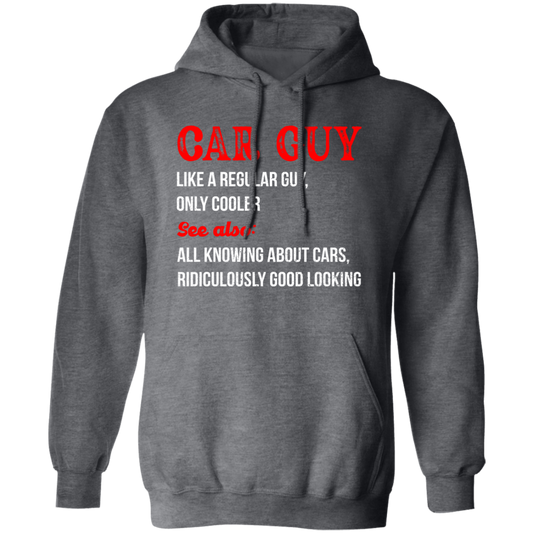 Love Car, Car Guy Definition Mechanic, Car Lover Distressed Pullover Hoodie