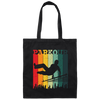 Retro Parkour Gift, Athlete Parkour, Freerunning, Freerunners Gift Canvas Tote Bag
