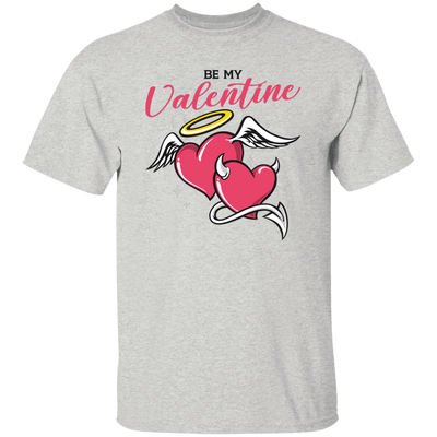 Be My Valentine, Heart Couple, Cupid Lover, Love Angle, Valentine's Day, Trendy Valentine Unisex T-Shirt