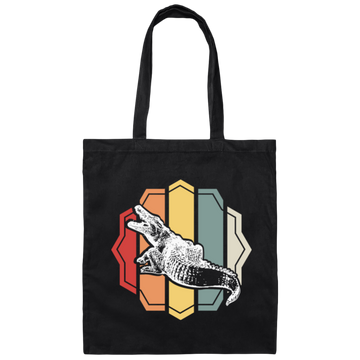 Crocodile Caiman Animal Welfare Gift Live In The River Canvas Tote Bag