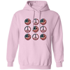 Peace American, Smiley Emotion, Smile America, Peace Smile Pullover Hoodie