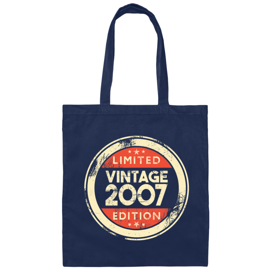 Boys And Girls Gift, Birthday Gifts Vintage 2007, Limited Edition Canvas Tote Bag