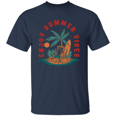 Enjoy Summer Vibes, Relax On Hawaii, Palm Tree Oasis Unisex T-Shirt