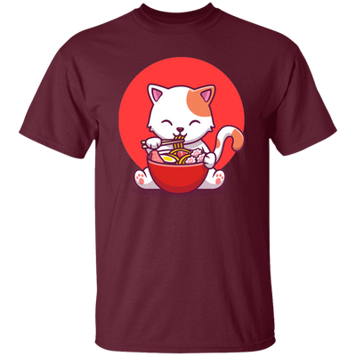 Cat Ramen, Love Ramen, Cat Eat Japanese Noodles Unisex T-Shirt