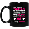 I Treat My Patients With Compassion, Wearing Scrubs Is My Fashion Black Mug