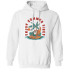 Enjoy Summer Vibes, Relax On Hawaii, Palm Tree Oasis Pullover Hoodie