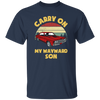 Carry On My Wayward Son, Red Car, Classic Car Unisex T-Shirt