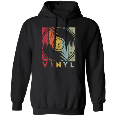 Used Look Vinyl Record Vinyl Retro Old School Music Perfect Gift Pullover Hoodie