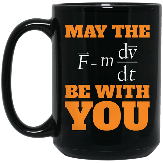 May The Force Be With You, Good Luck, God Will Black Mug