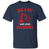 Just A Boy Who Loves Excavator, Best Exccavator Ever Unisex T-Shirt