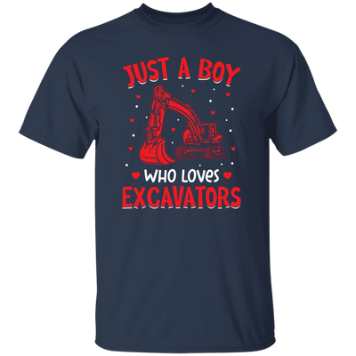 Just A Boy Who Loves Excavator, Best Exccavator Ever Unisex T-Shirt